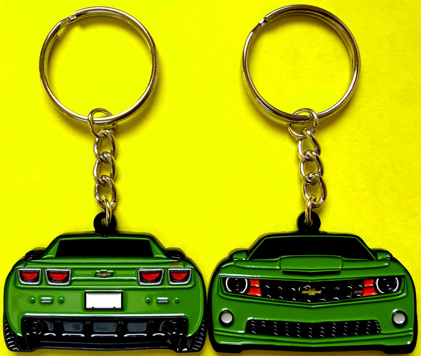 Enamel Keychain Pin Patch Lanyard that fits on a key fob cover For 2010 2011 2012 2013 Chevy Camaro SS RS ZL1 1LE Sixth Generation 6th Gen American muscle car accessories, jet tag, key ring gift ideas for car guys, car enthusiasts, gearheads, father, mother, dad, mom, him, her, boyfriend, girlfriend and more.