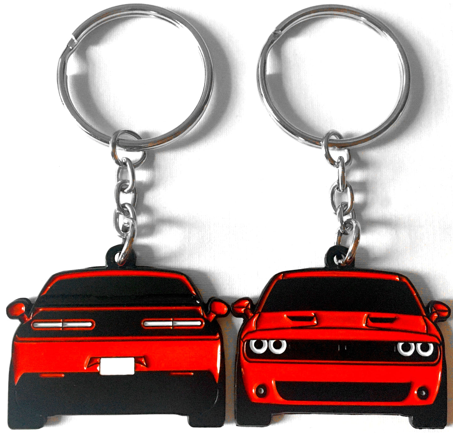 Keychain that fits on a key fob cover For Challenger Scatpack In Red, key ring gift idea for car guys, car enthusiasts, gearheads, petrolhead, gearhead, and more. Gifts for boyfriend, girlfriend, mother, father, brother, sister, him, her, mom, dad and much more. Scat pack jet tag double sided. 392 and 345 hemi or SRT, RT, and R/T.