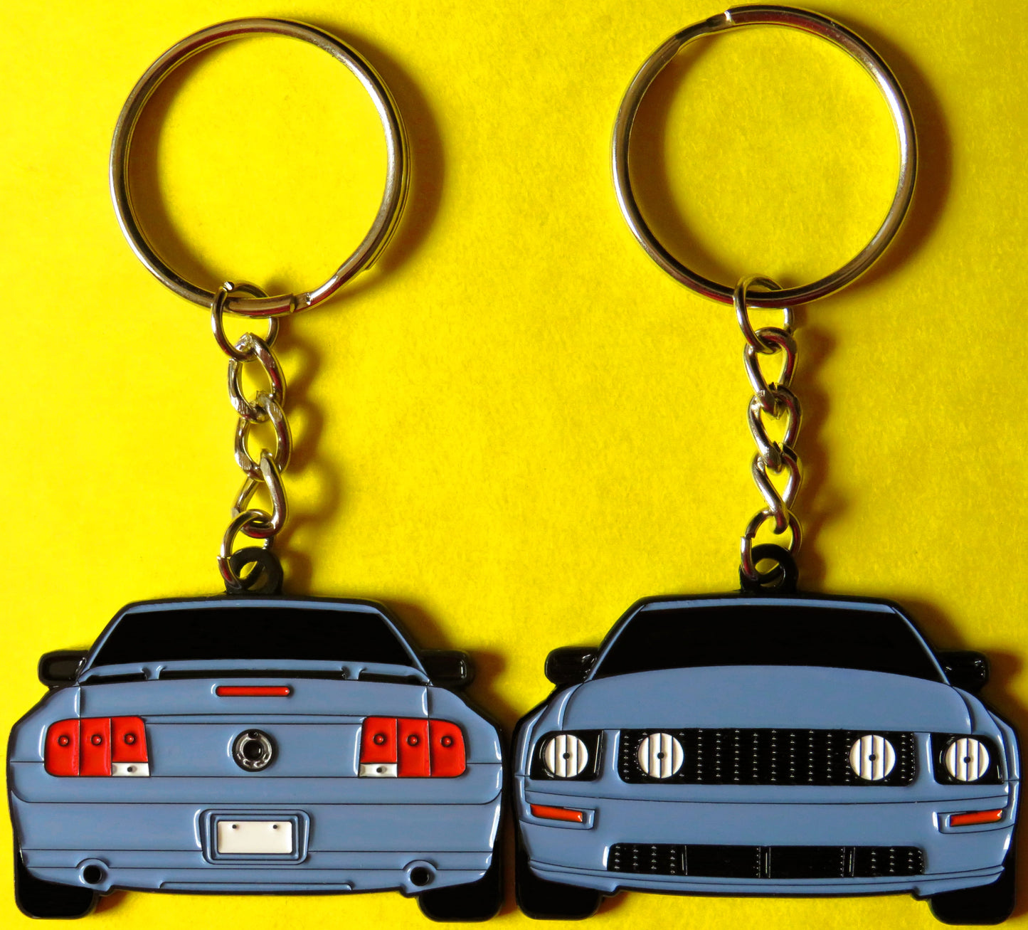 S197 Mustang 2-Sided Keychains