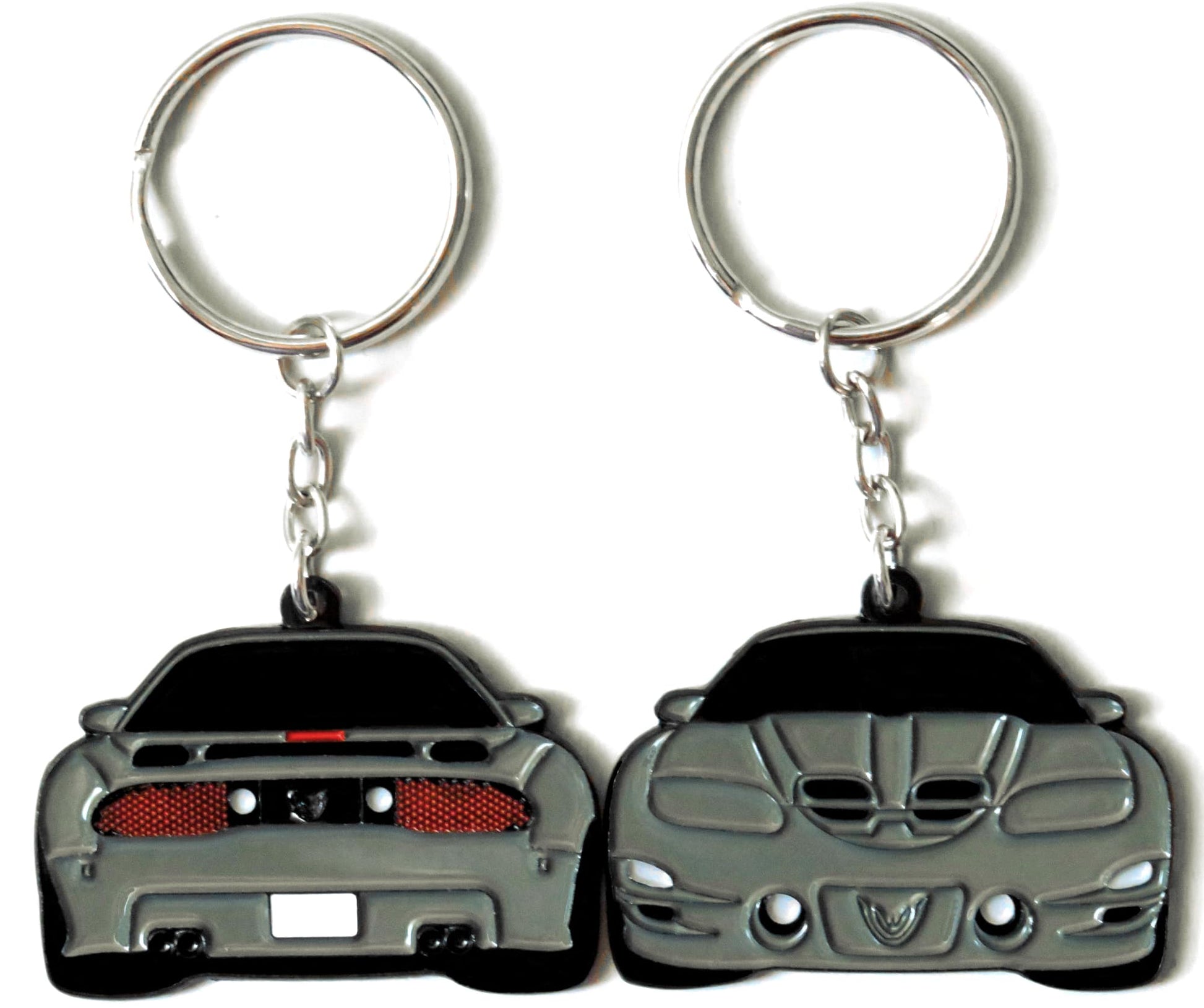 Pewter Pontiac Trans Am WS6 Formula Firebird Keychain Gift For Car Enthusiasts, Car Guys, Gearheads, Father, Dad, Mother, Mom, Boyfriend, Him, Girlfriend, Her, and more. American muscle car enamel pin patch unique gift idea. Jet tag key ring lanyard for Pontiac owners and fans.