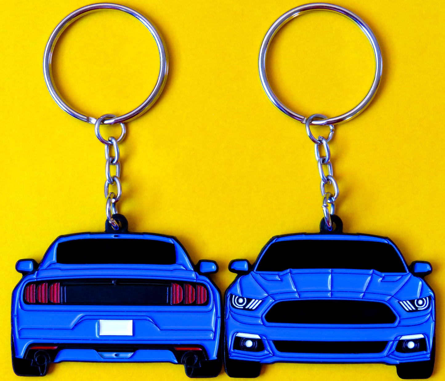 Keychain that fits on a key fob cover for Ford Mustang Grabber Blue sixth generation S550 Stang lanyard for car guys and enthusiasts, girlfriend, boyfriend, father, dad, mother, mom, him, her, and more. Apparel and parts 2015 2016 2017 2018 2019 2020 2021 2022 Ecoboost turbo cyclone 5.0 2.3