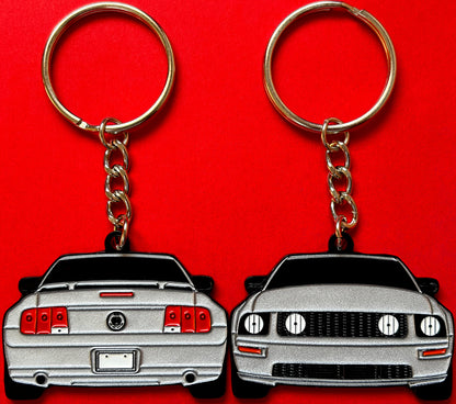 S197 Mustang 2-Sided Keychains