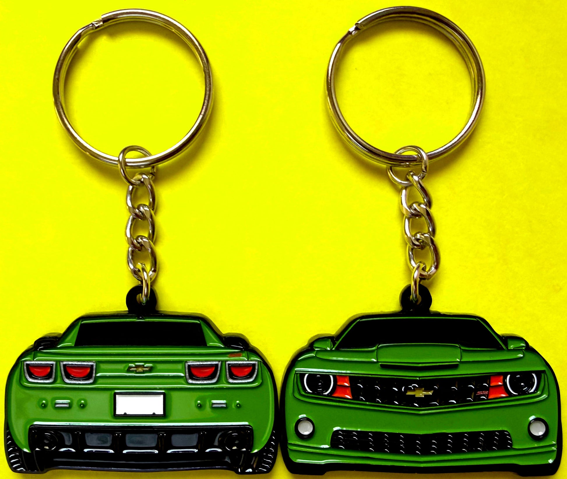Enamel Keychain Pin Patch Lanyard that fits on a key fob cover For 2010 2011 2012 2013 Chevy Camaro SS RS ZL1 1LE Sixth Generation 6th Gen American muscle car accessories, jet tag, key ring gift ideas for car guys, car enthusiasts, gearheads, father, mother, dad, mom, him, her, boyfriend, girlfriend and more.