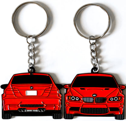 red e92 m3 keychain that will make for a great accessory to any BMW owner or fan. If you've been looking for some cool gifts for car guys and car enthusiasts then these would be a great gift for any Bimmer owner or enthusiast that you may know. Whether it's for your boyfriend or girlfriend or maybe as a cool father's day gift these keychains will surely make any German car enthusiasts or car lovers smile because of how cool they look on your key fob and keyring.