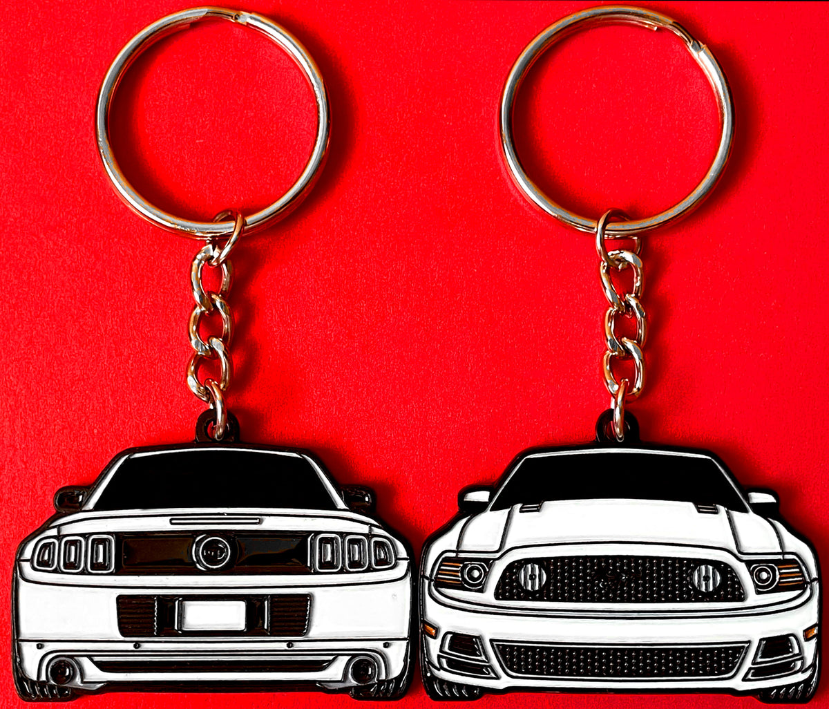Ford Mustang S197 Keychain 2-Sided 2010-2014