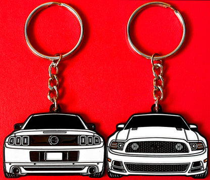 Ford Mustang S197 Keychain 2-Sided 2010-2014