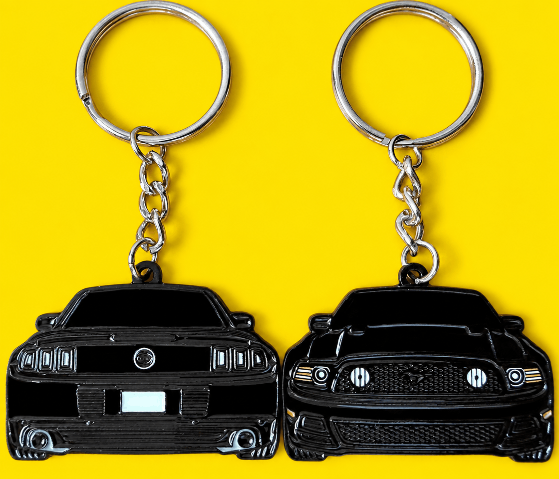 Ford Mustang S197 Keychain 2-Sided 2010-2014