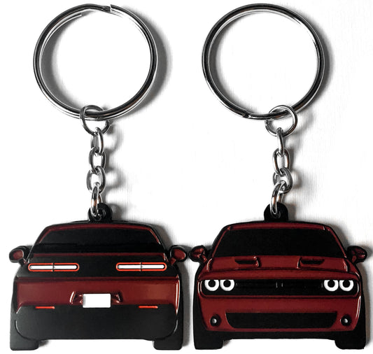 Keychain that fits on a key fob cover For Challenger Scatpack In Octane Red, key ring gift idea for car guys, car enthusiasts, gearheads, petrolhead, gearhead, and more. Gifts for boyfriend, girlfriend, mother, father, brother, sister, him, her, mom, dad and much more. Scat pack jet tag double sided. 392 and 345 hemi or SRT, RT, and R/T.